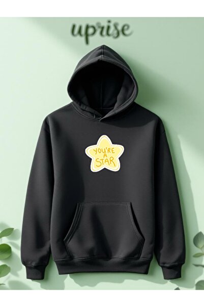 Vordevia You Are A Star με τύπωμα Φούτερ από βαμβάκι 3 νήματα O oversized