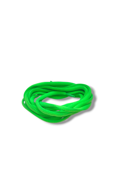 Öztürk Kundura أربطة أحذية رياضية نوع الموز 120 سم زوج واحد أخضر فسفوري