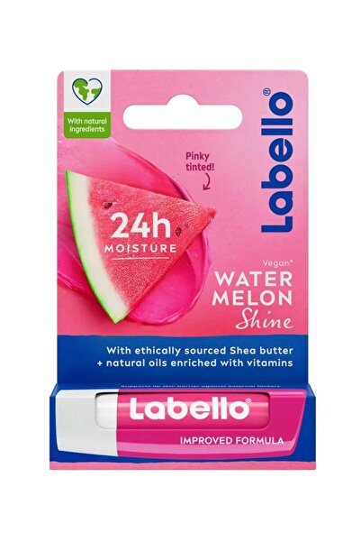 LABELLO New Shape Pink Lip Balm – Soft Pink Tint 24H Moisture – 4.8g