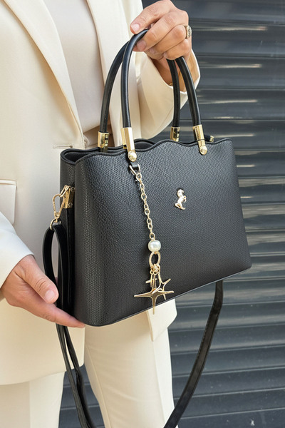 Miami Polo Club حقيبة يد وكتف نسائية أصلية مكونة من 4 أقسام