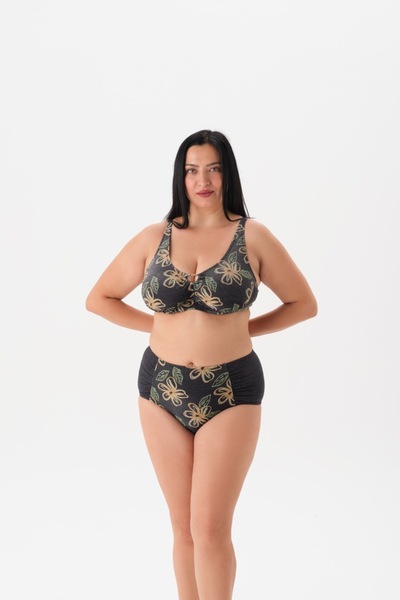 Eros Plus Size Recovery Green Bikini Set