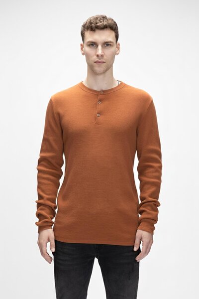 Bad Bear Moreno Cinnamon Crew Neck Men's Knitwear Sweater