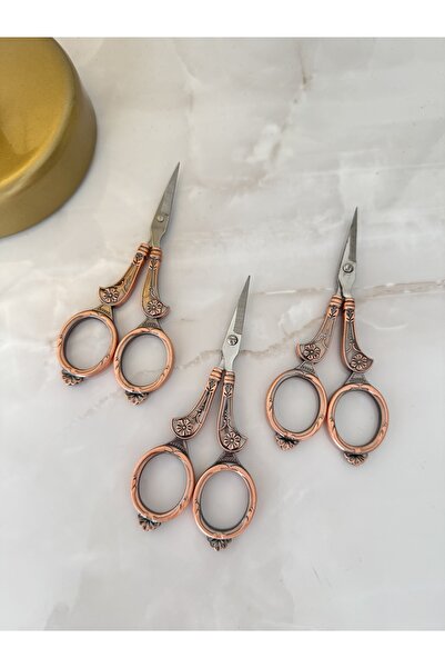 EVİNHOBİMALZEMELERİ Vintage Bakır Makas