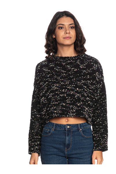 ONLY Pulover Onlgracie Ls O-Neck Nca Knt femei, colorat, crop.