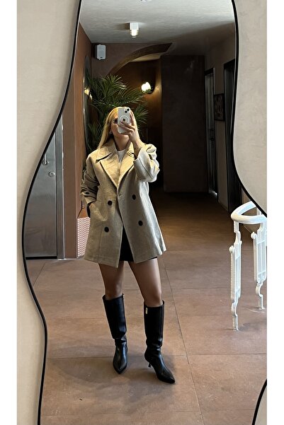 FATMA NUR ŞİRELİ BUTİK Kaşe Kaban