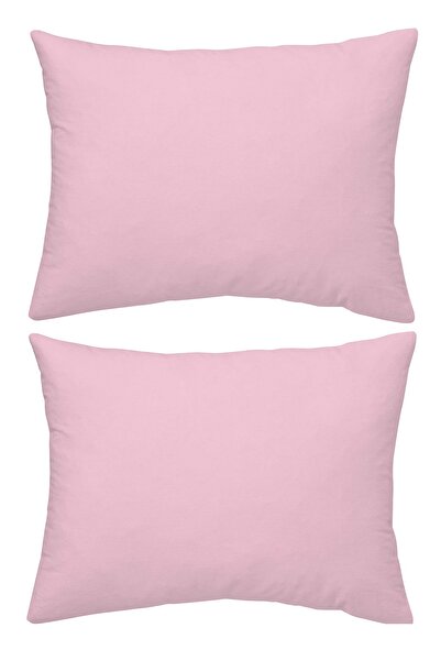 makiteks Yüzde Yüz Pamuklu 2 Adet 35x45 cm Desenli ve Düz Boya Bebek Yastık K...