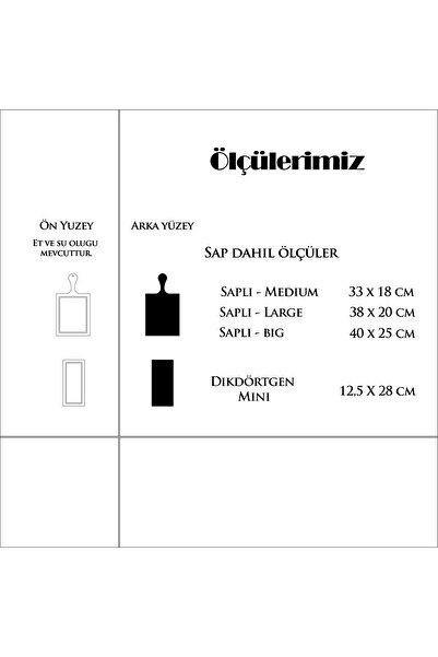 BG WOOD Kişiye Özel Ceviz Ağacı Saplı Sunum ve Kesme Tahtası Peynir ve Şarküteri Sunum Tahtası (Large Ebat)