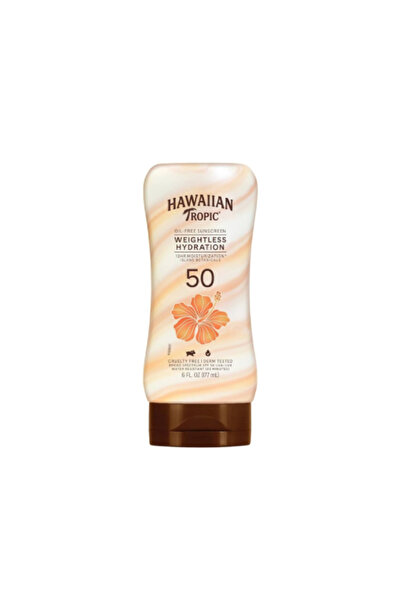 Hawaiian Tropic هاواين تروبيك لوشن واقي شمس 177 مل لترطيب خفيف الوزن إس بى إف 50