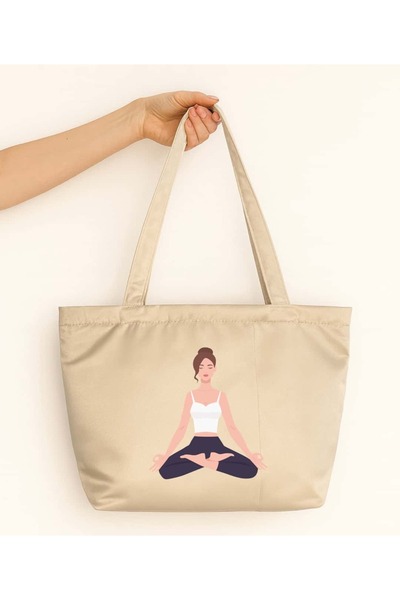 Ada Kostüm Tasarım حقيبة يوجا ديزاين-2 من الساتان غير اللامع