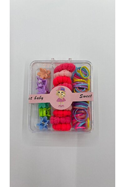 PİRİNÇ BEBE Multi-Colored Children's Buckle Set Colors Vary