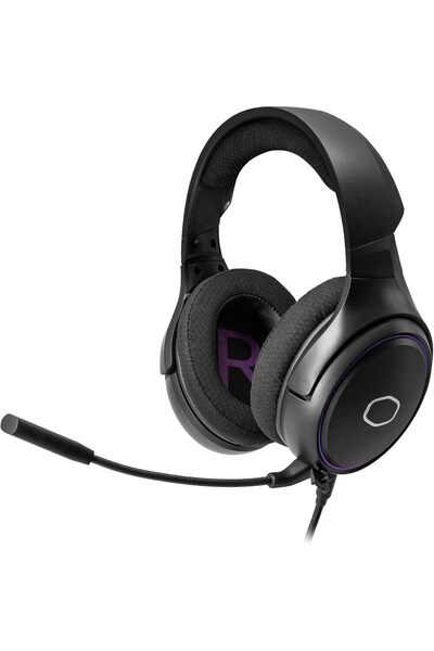 Cooler Master سماعة رأس للألعاب MH630 بصوت عالي الدقة، وميكروفون بوم متعدد الاتجاهات، وإطار من الألومنيوم المتين