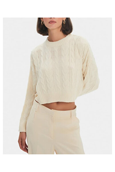 Linich&Co В'язаний светр з плетеним візерунком