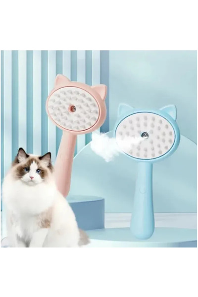 Abacishoping مشط التدليك بالبخار للقطط والكلاب - الجيل الجديد من الراحة في ال...