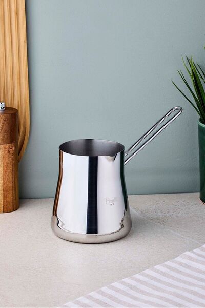 PerottiHome 920 ml Steel Coffee Pot