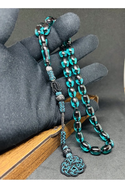 SanGümüş Enes Abdo usta işi ateş kehribar tespih