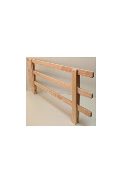 evbiziz Doğal Ahşap Bebek Çocuk Yatak Koruma Bariyeri Beşik Korkuluğu 150 cm ...