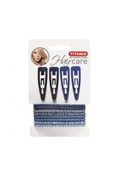 TİTANİA تيتانيا ربطات الشعر 8 قطعة 8002