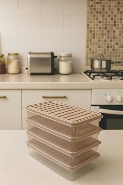 Nurfa حاوية تخزين 5 قطع سعة 1 لتر