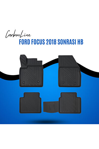 FORD FOCUS 2018 SONRASI HB 3d CarbonLine Araca Özel Paspas