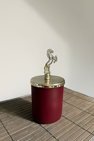 VENA BORDO AT FİGÜRLÜ LAVANTA KOKULU MUM