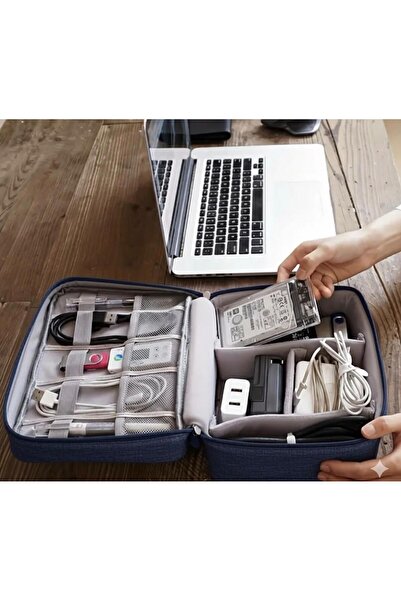 zyc Φορητή θήκη ταξιδιού για ηλεκτρονική συσκευή και καλώδιο