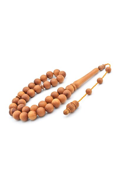 Murty99 Mastercrafted Systematic Sphere-Cut Fragrant Juniper Wood Prayer Beads