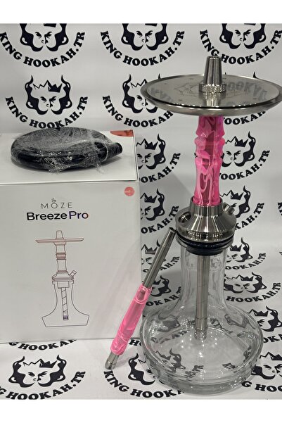 King MOZE Breeze Pro (Pink) Nargile takımı