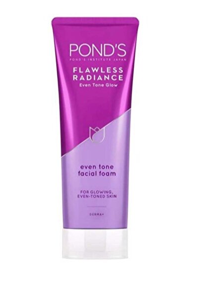 Ponds رغوة تنظيف وتقشير الوجه من Pond's Flawless Radiance مع فيتامين E لتوحيد لون البشرة