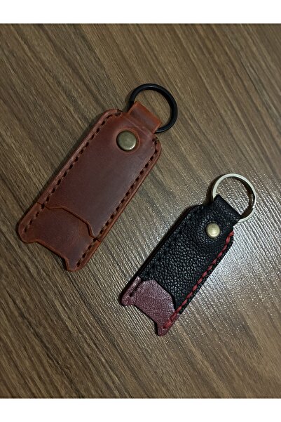 KRAL GRUP DERİCİLİK Γνήσιο μπρελόκ από δέρμα αγελάδας, μπρελόκ με θήκη μνήμης...