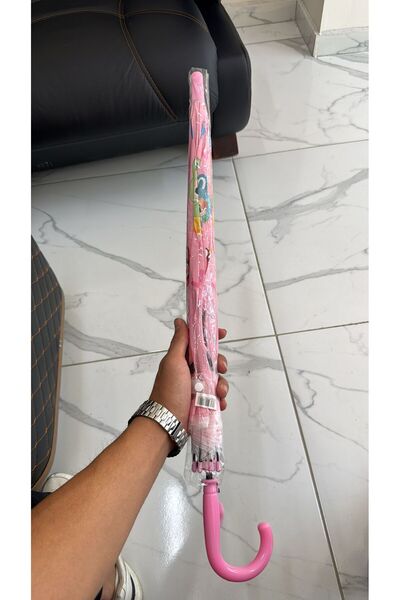 KUMSALTRADE labubu şemsiye çocuk şemsiyesi kız erkek çocuk kumsal trade