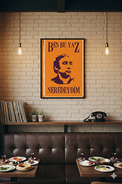 RS JANTİ STORE Poster retro „Unde am fost în vara asta?” |   Decor de perete ...