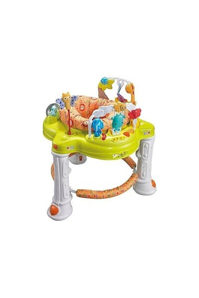 NOVOKIDS Centru de activități pentru bebeluși Jungle Walker, cu melodii și lu...