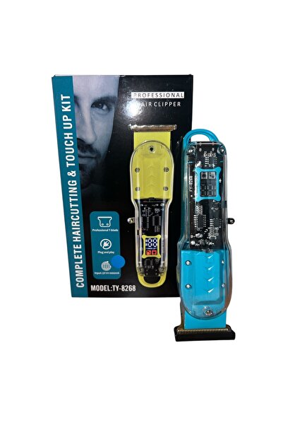 SHAVER Mașină de Tuns Profesională - Kit Complet pentru Tuns și Retușuri,ecra...