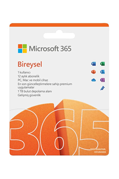 MICROSOFT Office 365 Bireysel Türkçe Yeni
