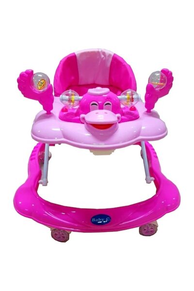 NOVOKIDS Premergător reglabil pentru bebeluși cu roți silențioase și sunete -...