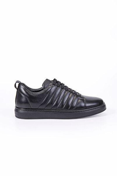 Vantaggio Pantofi pentru bărbați Lusso Black 100% din piele naturală
