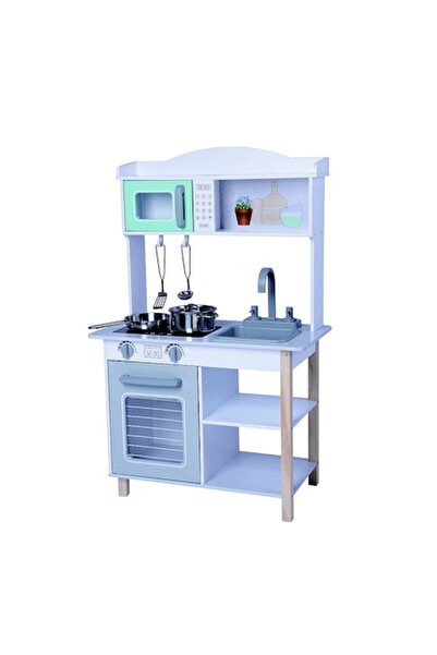 NOVOKIDS Bucătărie pentru copii din lemn masiv NOVOKIDS™ Millie Kitchen cu us...