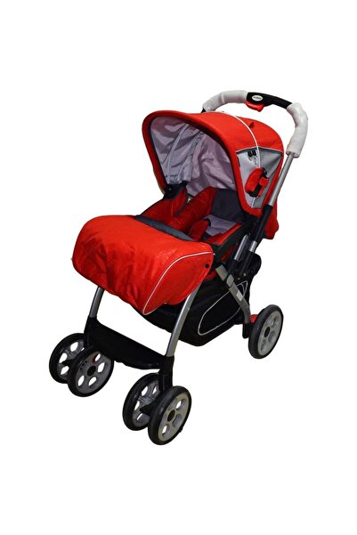 Baby Care 2 in 1 PRO C750 Stroller for Newborns, Adjustable Backrest, Metallic Frame, Foot Brake, Re