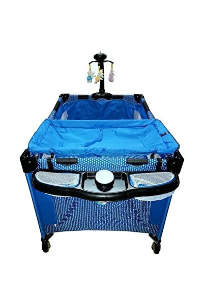 Baby Care NEST Folding Baby Playpen with Music and Accessories