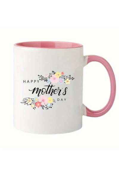 RYN مجموعة واحدة من أكواب القهوة بمناسبة عيد الأم السعيد، كوب سيراميك سعة 11 ...