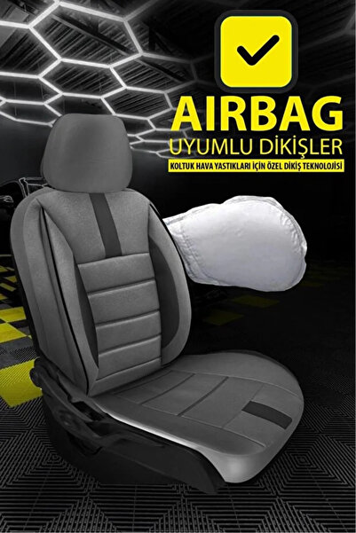 Store Renault SYMBOL 2013 2020 UYUMLU ÖN İKİ KOLTUK OTO KILIF FÜME TAM