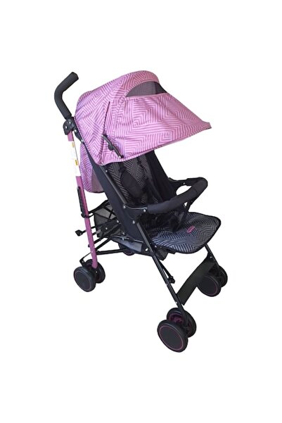 Baby Care PRO 803B, Cărucior pliabil, Spătar reglabil, Poziție de somn, Amort...