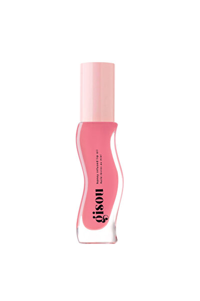 gisou Honey Infused Lip Oil Colored Lip Oil Raspberry Swirl Elsbeauty