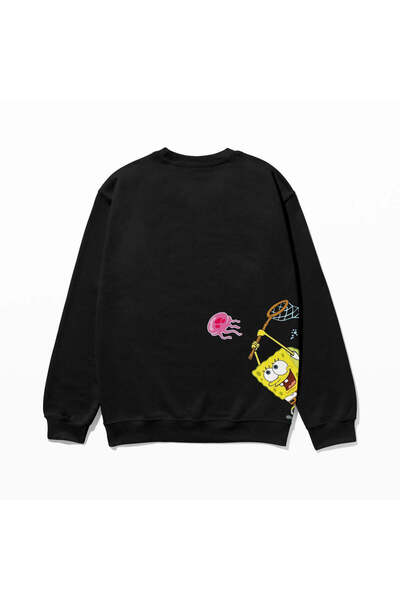 SVART WEAR Swea tricou cu imprimeu 100% bumbac supradimensionat Trendy Fancy ...