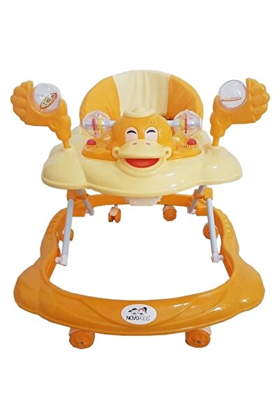 NOVOKIDS Premergător reglabil în 3 pași NOVOKIDS™ Happy Duck, pliabil, 8 roți...