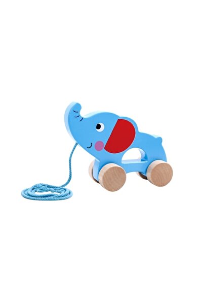 NOVOKIDS Образователна играчка за дърпане от масивно дърво NOVOKIDS™ Моето пъ...