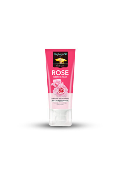 HERBORIST Rose Face Mask for Firming and Wrinkle Reduction -