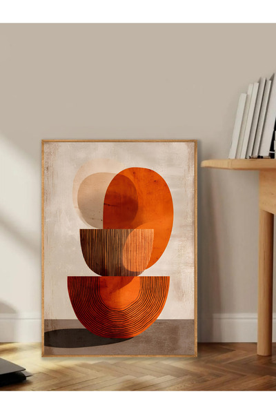 Tuba Decor Tablo dintr-o singură bucată cu rame din lemn pentru sufragerie, s...