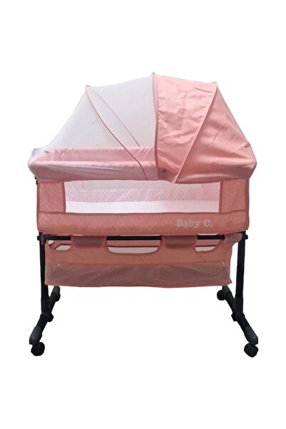Baby Care ™ Co-Sleeper Transformable Baby Crib with Mosquito Net, Storage Basket, and Modern Design