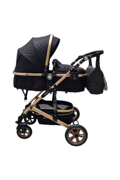 Baby Care Καρότσι 2 σε 1 PRO 531, Μαύρο